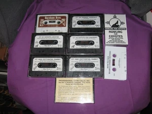 9 Vtg Predator Caller Cassettes - Johnny Stewart - Fox Pro Call - Burnham Bros - Picture 1 of 16