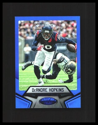 2016 DeAndre Hopkins Panini Certified Mirror Blue /50 #64 Houston Texans - Image 1 of 3