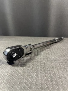 MINT Snap-On 3/8" Drive Dual 80 Technology Long Handle Flex Head Ratchet FLF80A - Foto 1 di 24