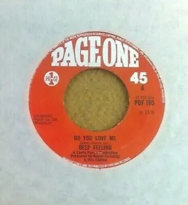 DEEP FEELING " DO YOU LOVE ME " SUPER ORIG UK 7" GUY DARRELL - Picture 1 of 4