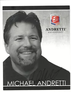 Andretti Autosport-Auto NICHT aus/Pack-Michael Andretti-(Auto blends in shirt!) - Bild 1 von 1