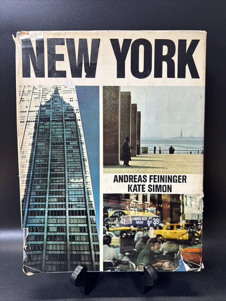 NEW YORK  Photographs By Andreas Feininger, Text By Kate Simon (1964) Foto 1 de 4