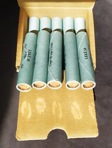 ALBANIA ORIGINAL SEALED COIN ROLL BOX of 1 Lek 2013 KM-75a 10 rolls =500 pcs UNC - Picture 1 of 6