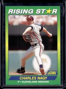 1992 Score 100 Rising Stars Charles Nagy #26 - Cleveland Indians - SET BREAK - Picture 1 of 2