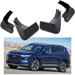 Car Mudguard Splash Guards Mud Flaps Auto Fender for Hyundai Santa Fe 2019 2022 - Picture 1 of 6
