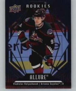 2022-23 Upper Deck Allure Black Rainbow #136 Vladislav Kolyachonok RC Rookie