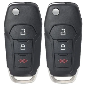 2X NEW FLIP STYLE KEY REMOTE FOB FOR 21-24 FORD MAVERICK BRONCO ESCAPE 164-R8130 - Picture 1 of 5