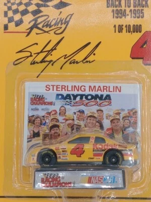 Racing Champions #4 Sterling Marlin NASCAR 1995 Chevy Monte Carlo Kodak Película Nuevo Foto 1 de 3
