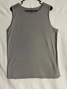 Reebok Womens Plus Size 2XL Tank Top Sleeveless T Shirt Gray Athleisure - Picture 1 of 9