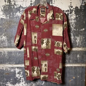Camisa con botones Harley Davidson - 2XL - Imagen 1 de 11