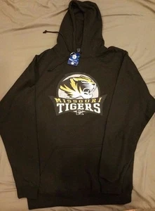 Black Missouri Tigers Hoodie --- New w/ Tags - Picture 1 of 2