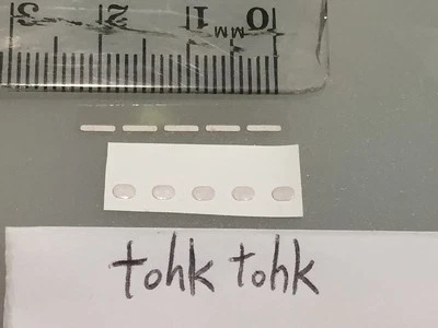 x5 iPhone 7 4.7" agua líquido indicador daños garantía pegatina etiqueta sensores sello Foto 1 de 2