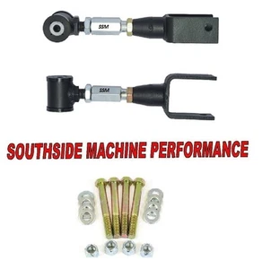 68-72 A BODY REAR TUBULAR DOUBLE ADJUSTABLE UPPER CONTROL ARMS W/POLY BUSHINGS - Bild 1 von 7