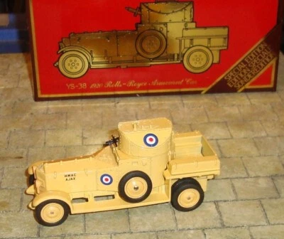 1920 ROLLS-ROYCE ARMOURED CAR - MATCHBOX MODELS OF YESTERYEAR YS-38 - 1:48 - Image 1 of 4