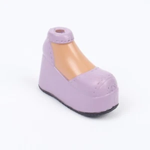Zapatos de tacón de plataforma púrpura de repuesto Bratz pie (individual) Usado en excelente estado - Imagen 1 de 7