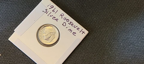 1961  ROOSEVELT! NICEST PROOF EVER! SUPERB GEM+*SILVER* THE BEST! Cover