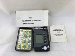 Computerized Championship Golf Electronic Hand Held Game Spectra WORKS GREAT - Picture 1 of 1