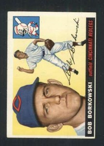 1955 Topps #74 Bob Borkowski EXMT/EXMT+ Reds UER 86148 