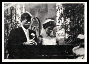 1964 Topps John F. Kennedy #60 Wedding At Newport September 12 1953 NR-MINT - Picture 1 of 2