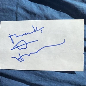 Dennis Hopper signed autographed 1992 November 21 Easy Rider - Picture 1 of 1