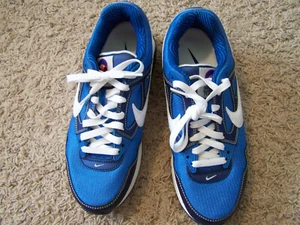 NEW MENS NIKE AIR MAX SKYLINE 343886-401 ATHLETICS WEST BLUE RUNNING SHOES SZ 7 - Picture 1 of 4