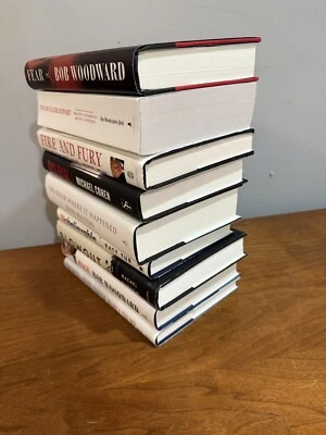 Donald Trump Political Science Presidency Book Lot Good Majority 1st 10 Books - Imagem 1 de 4