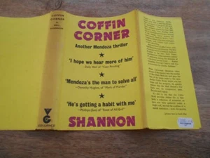 Coffin Corner By Dell Shannon. 1st UK ed 1967. LAPD Luis Mendoza thriller. - Picture 1 of 10