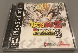 Dragon Ball Z Ultimate Battle 22 PlayStation PS1 New Sealed Hairline Crack Game - Picture 1 of 4