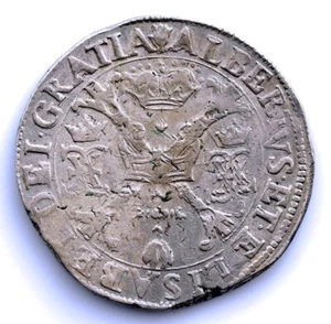 SC. Spain- Alberto e Isabel. 1 Patagón. 1612-13 Amberes. EBC/XF. Plata 27,93 g. - Imagen 1 de 2