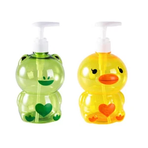 Kids Soap Dispenser Cartoon Empty Pump Bottle Dispenser Refillable Soap Lotion - Picture 1 of 12