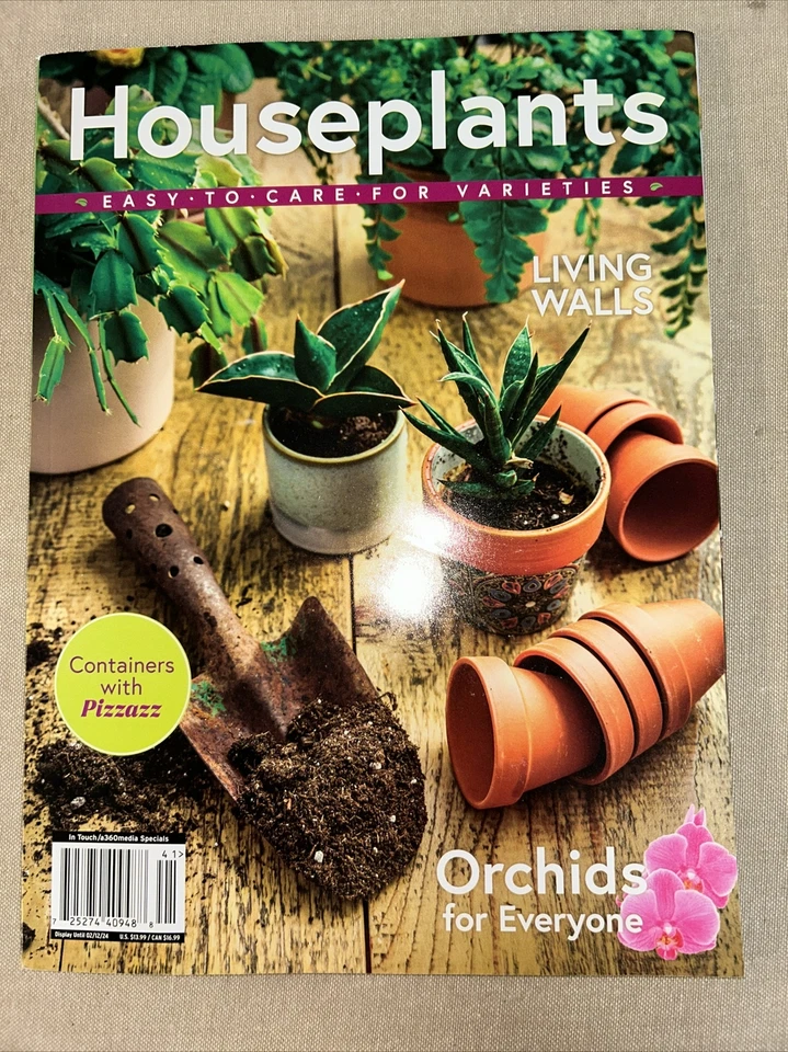 Houseplants ~ Easy to Care for Varieties ~ Orchids for all~Containers w/ Pizzazz Foto 1 de 1