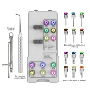 Dental Universal Implant Prosthetic Kit Abutment Screwdriver Torque Wrench - Picture 1 of 11