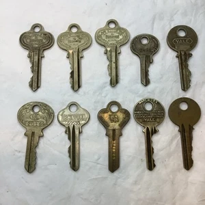 Vintage Schlüssel Lot Russwin Yale Master Lock Lockwood WB Curtis - Bild 1 von 7