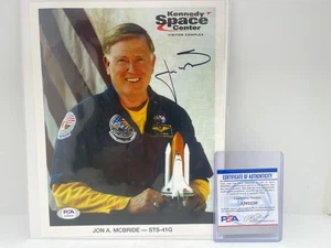 Jon A. McBride NASA Astronaut STS-41G PSA/DNA Echtheitszertifikat - Bild 1 von 5