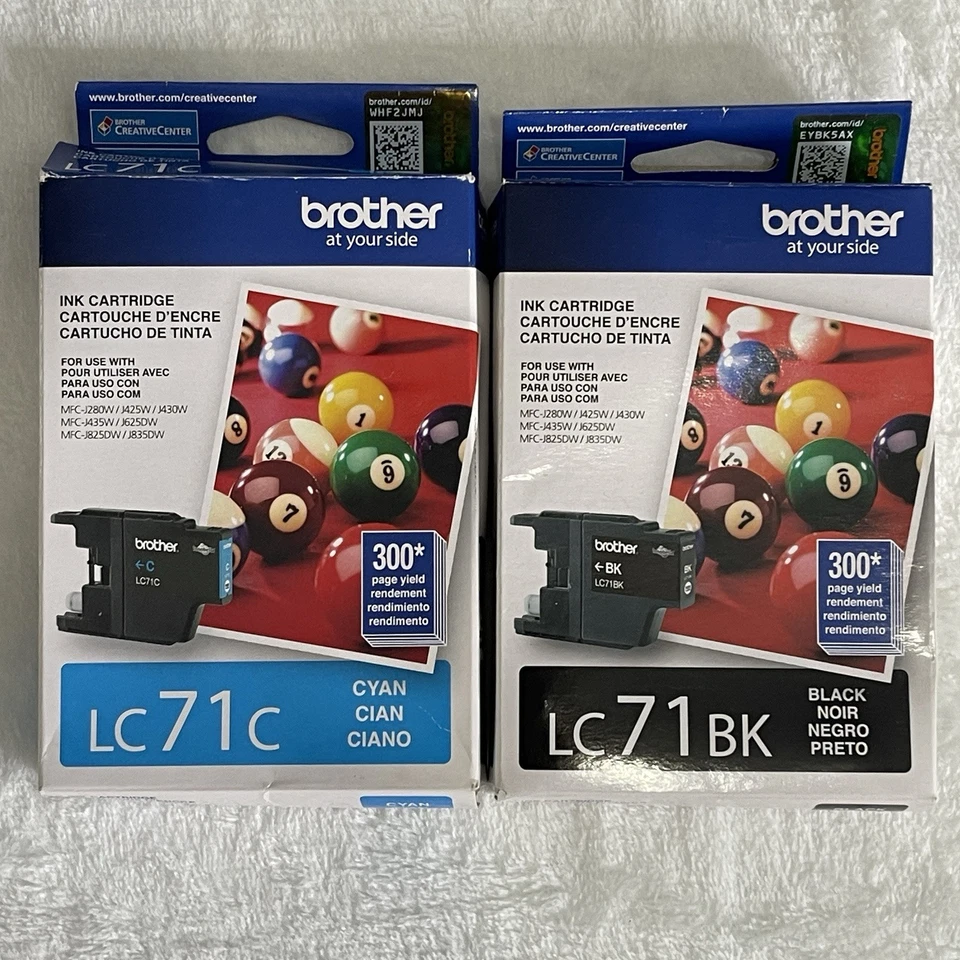 Brother Lc75bk XL Black High Yield Ink Cartridge Vacuum Expires 07 2021