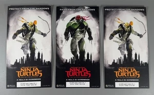 Teenage Mutant Ninja Turtles 2016 3D Promo Tickets Set of 3 (1/125) - Picture 1 of 7