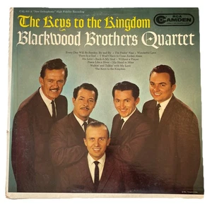 The Keys To The Kingdom THE BLACKWOOD BROTHERS Quartet LP CAL 618 Mono - Foto 1 di 4
