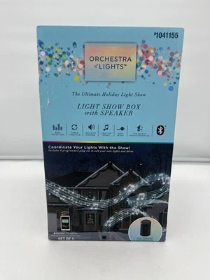 Orchestra of Lights Gemmy Ultimate Holiday Christmas Light Show Box with Speaker - Image 1 of 4