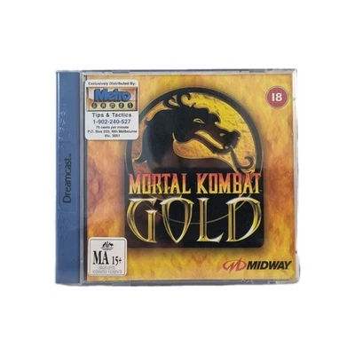 Mortal Kombat Gold - BRAND NEW SEALED - SEGA Dreamcast Video Game PAL - Image 1 of 4