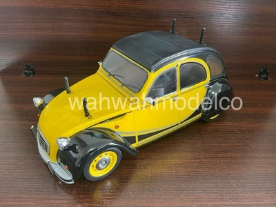 Tamiya 58655 1/10 M-05Ra Citroen 2CV with finished chassis and body Yellow W - Image 1 of 4