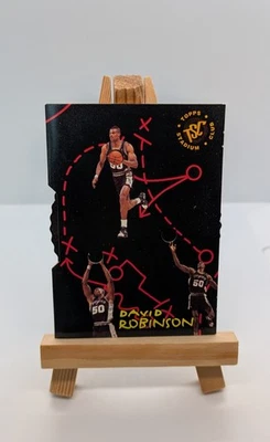 1994-95 Topps Stadium Club David Robinson Stat 'Wheel Spinners #9 - Spurs Foto 1 de 4