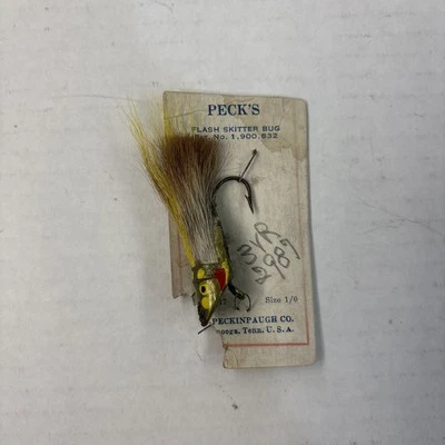 Vintage Pecks Flash Skitter Bug E. H. Peckinpaugh - Image 1 of 4