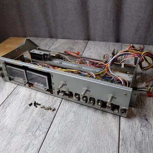 Teac X-1000R Reel to Reel – AMPL PCB 115 Control Board w/ Black VU Meters - Picture 1 of 20