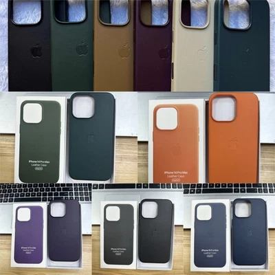 Slim Luxury Leather Case With Magnetic For iPhone 12 13 14 15 16 Pro 17 Pro Max