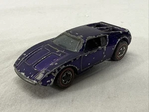 Hot Wheels Redline Vintage 1971 AMX/2 Purple Black Interior USA As Is READ - Picture 1 of 8
