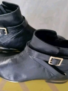 New Look Women Black Ankle UK Size 8 Ankle Boots - Picture 1 of 7