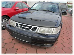 CAR HOOD BONNET BRA fit Saab 9-3 1998-2003  NOSE FRONT END TUNING BRA DE CAPOT - Imagen 1 de 3