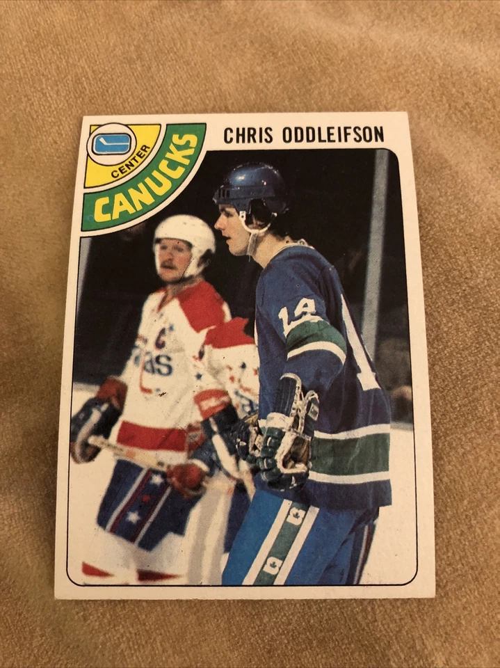 1978 Topps #183 Chris Oddleifson - Image 1 of 2