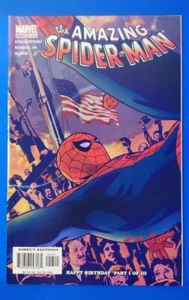 Amazing Spider-Man Vol2 #57 #498 quasi nuovo variante bandiera statunitense non letta overstock straczynski - Foto 1 di 5