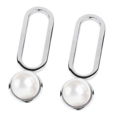 Ernstes Design Einhänger für evia Creolen EH09 mit Perle Edelstahl - Bild 1 von 3